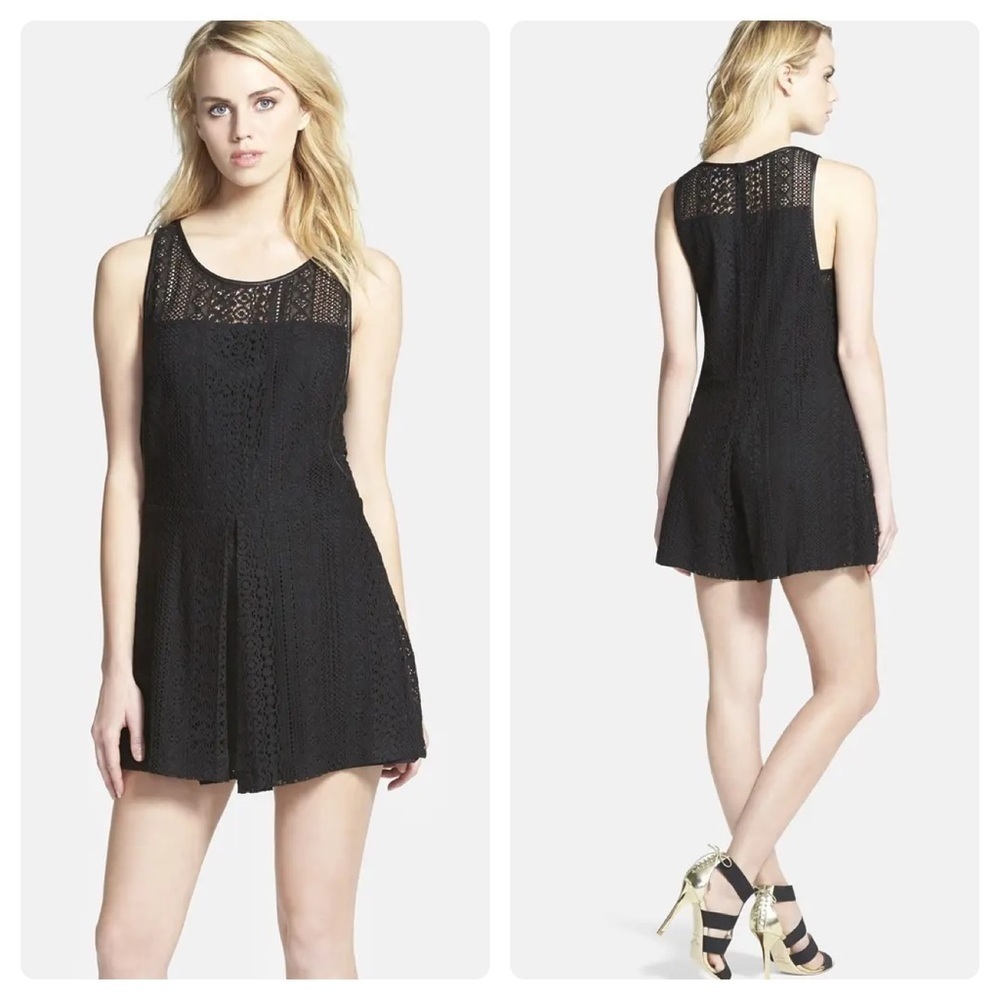 Rebecca Minkoff Marriane Sleeveless Lace Romper 4